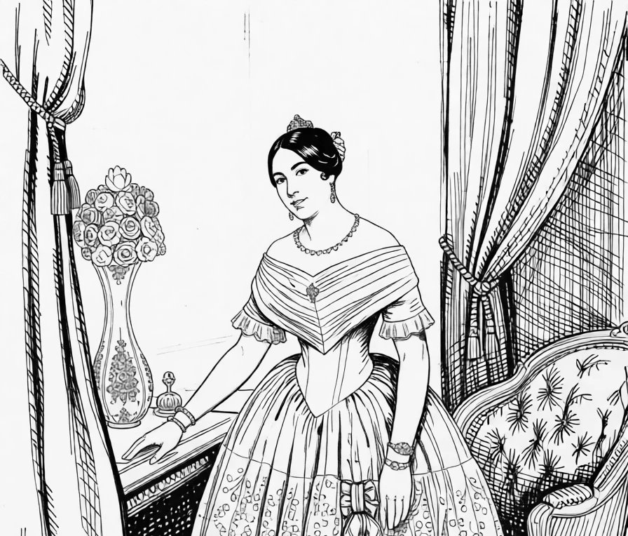 Manuelita de Rosas — El poder de la imagen